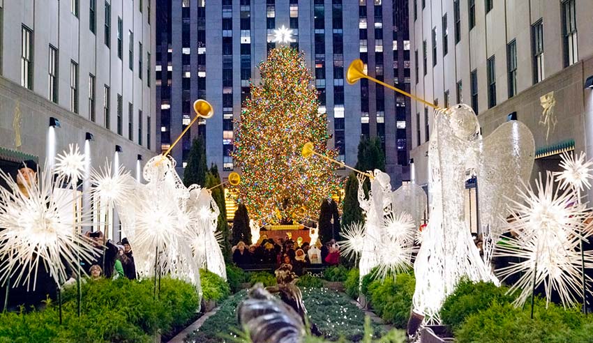 Escenarios que no te puedes perder en Nueva York esta Navidad