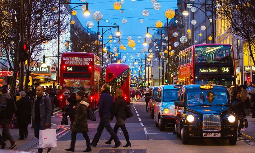 Los mejores lugares para dejarse envolver por la magia de la Navidad en Londres