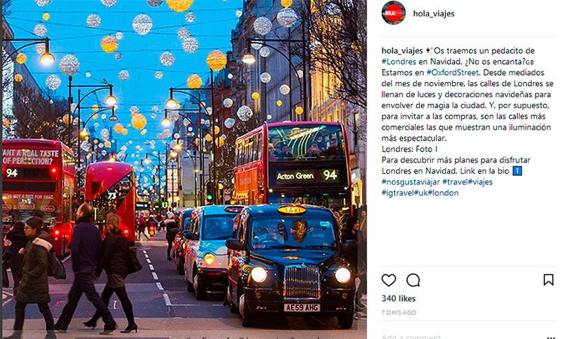 Las diez ciudades más instagrameadas del mundo en 2017