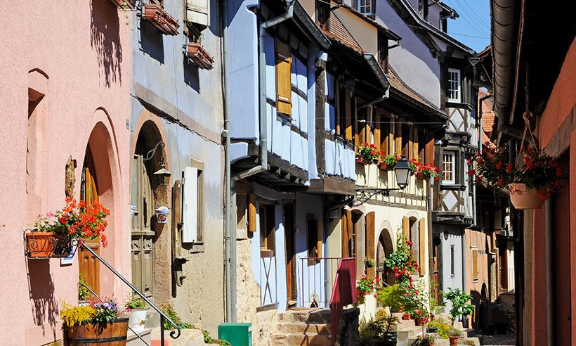 Eguisheim, un pueblo francés que desata la locura
