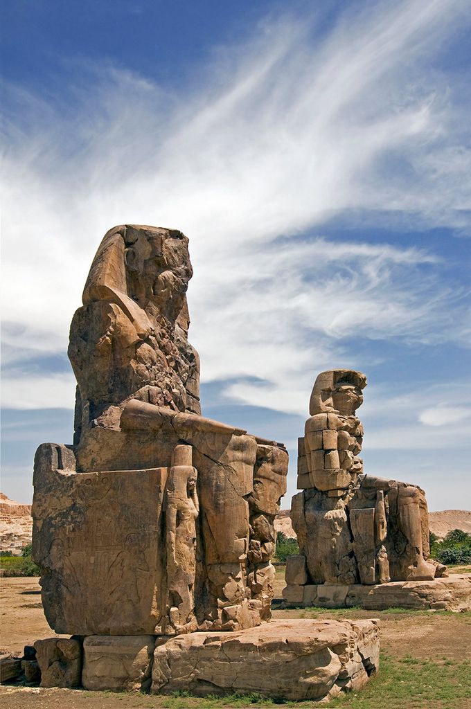 Los colosos de Memnón, Egipto