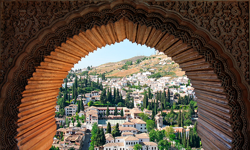 Vistas de Granada, la ciudad de Lorca