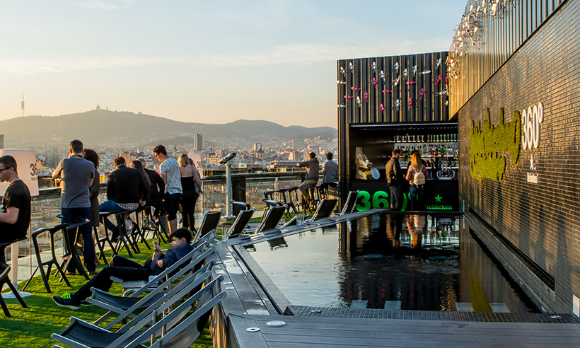 Terrazas de Barcelona en las alturas, para días y noches de verano