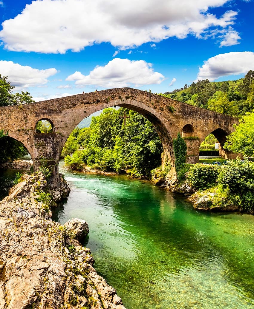 Puente romano de Cangas de Onís, Asturias