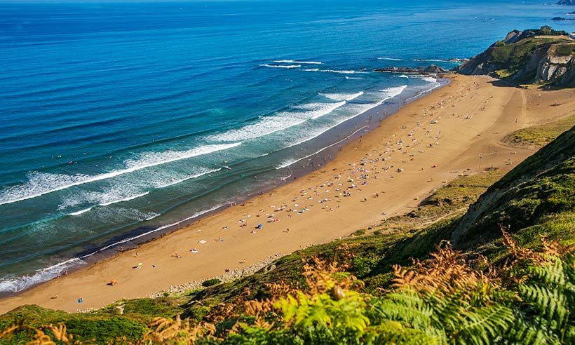 Una ruta a pie (o en metro) de playa en playa entre Bilbao y Plentzia