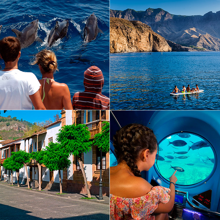 Viajar en submarino, hacer un guaguatour.... o cómo pasárselo bomba en Gran Canaria