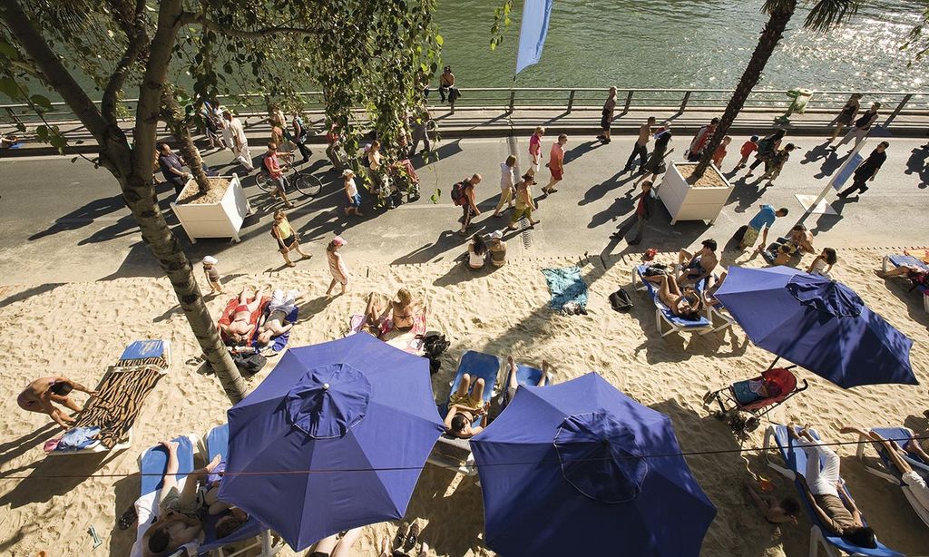 A falta de costa…Cinco playas urbanas de Europa para sobrellevar el verano