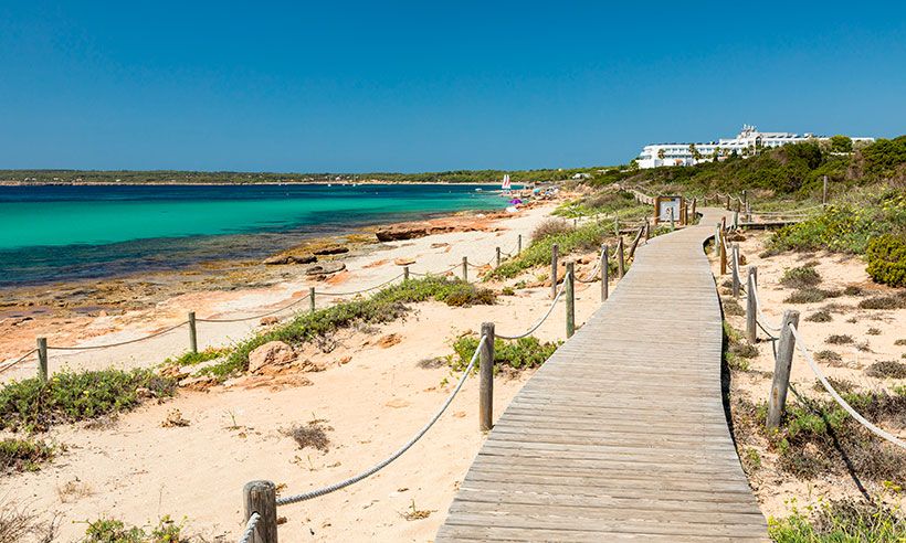 Migjorn, la otra gran playa de Formentera