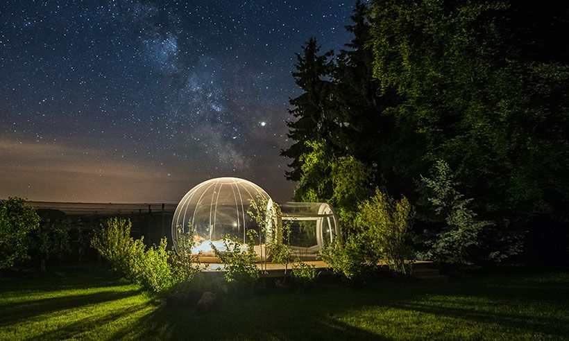 Duerme en un hotel de 5 millones de estrellas
