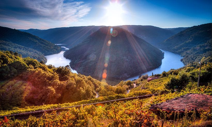 Por la Ribeira Sacra lucense, la Galicia más desconocida