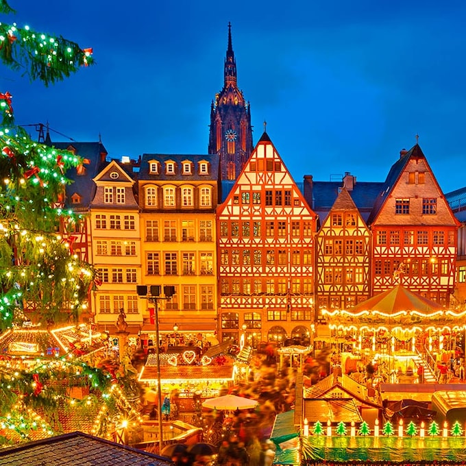 Frankfurt, 48 horas en el Manhattan de Alemania iluminado por un millón de luces
