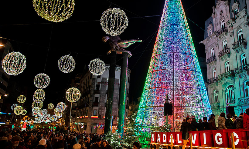 Las mejores luces del planeta (y más), esta Navidad en Vigo