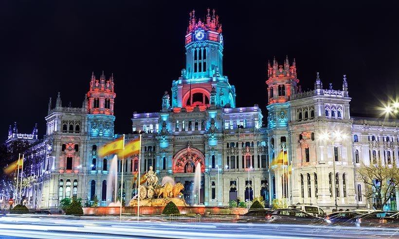 Un vídeo mapping espectacular, este sábado en Cibeles