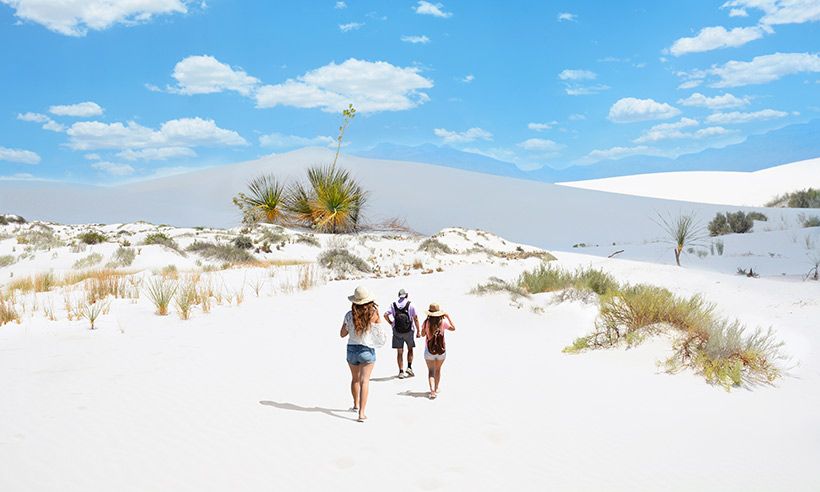 Nieve parece, arena es... El nuevo Parque Nacional de Estados Unidos