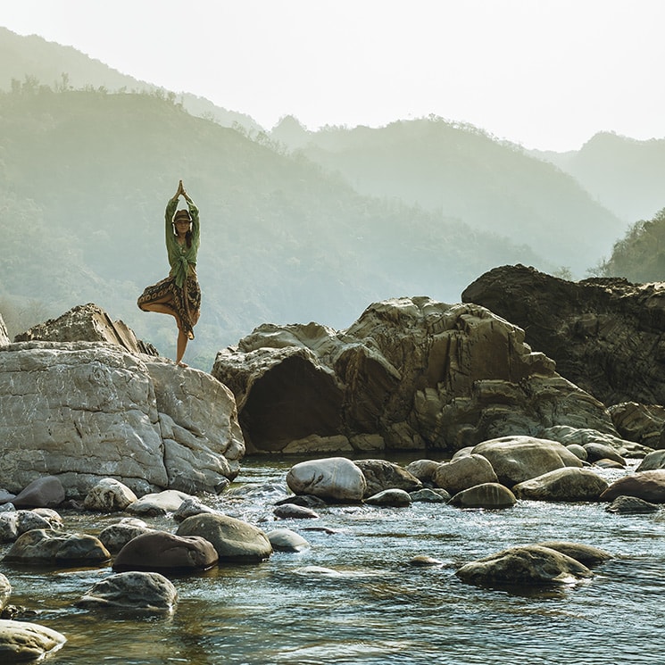 La capital mundial del yoga se llama Rishikesh