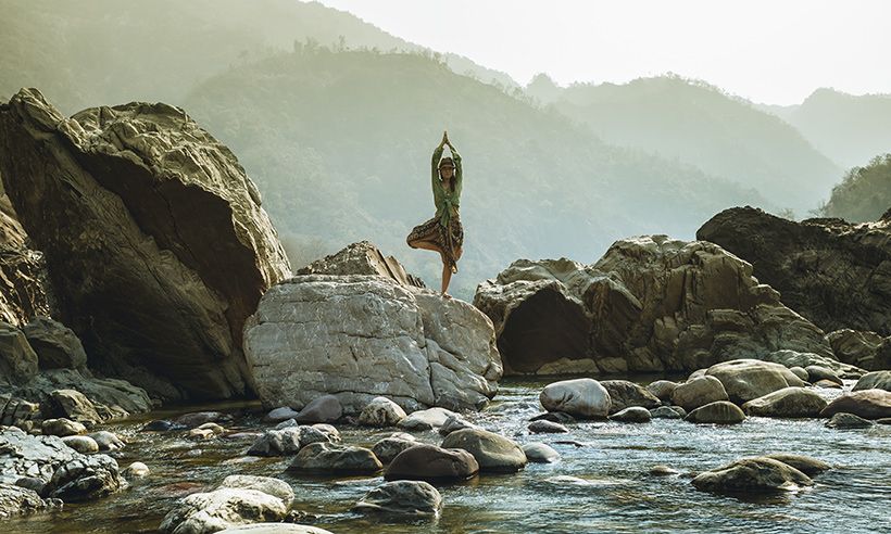 La capital mundial del yoga se llama Rishikesh