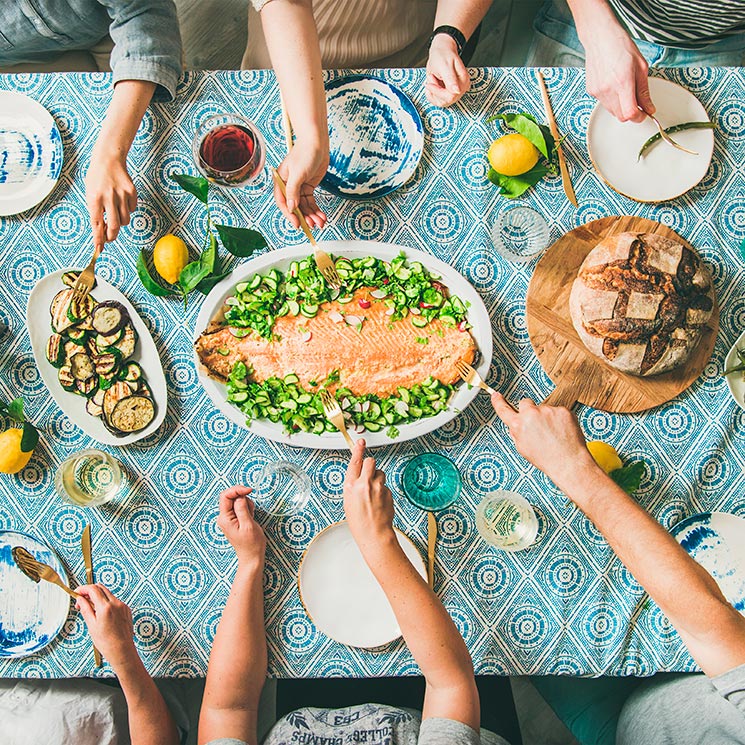 Restaurantes gourmet a domicilio para comer en familia