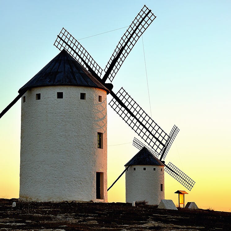 Los molinos de Consuegra, un escenario sorpresa en La casa de papel