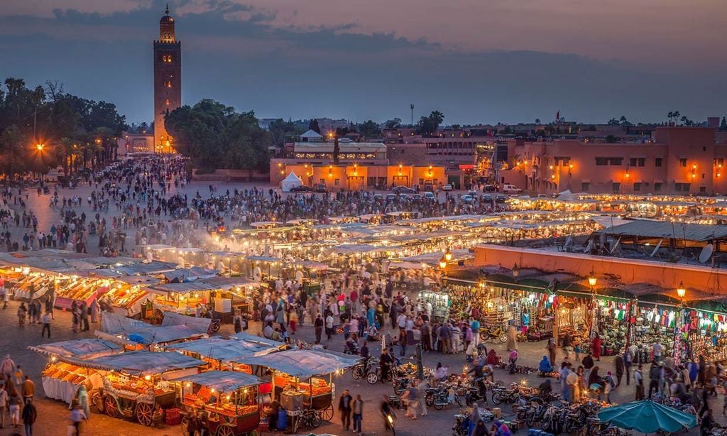 La plaza Jemaa el Fna, el lugar donde todo confluye