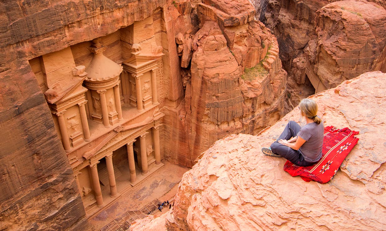 Petra, el gran tesoro en el desierto de Jordania