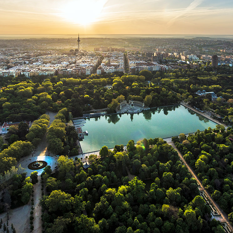 Las imágenes más icónicas y espectaculares de Madrid, a vista de dron