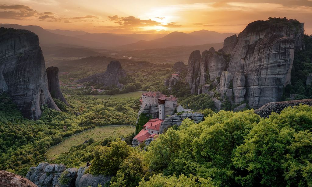 Los monasterios griegos de Meteora, rocas en el aire