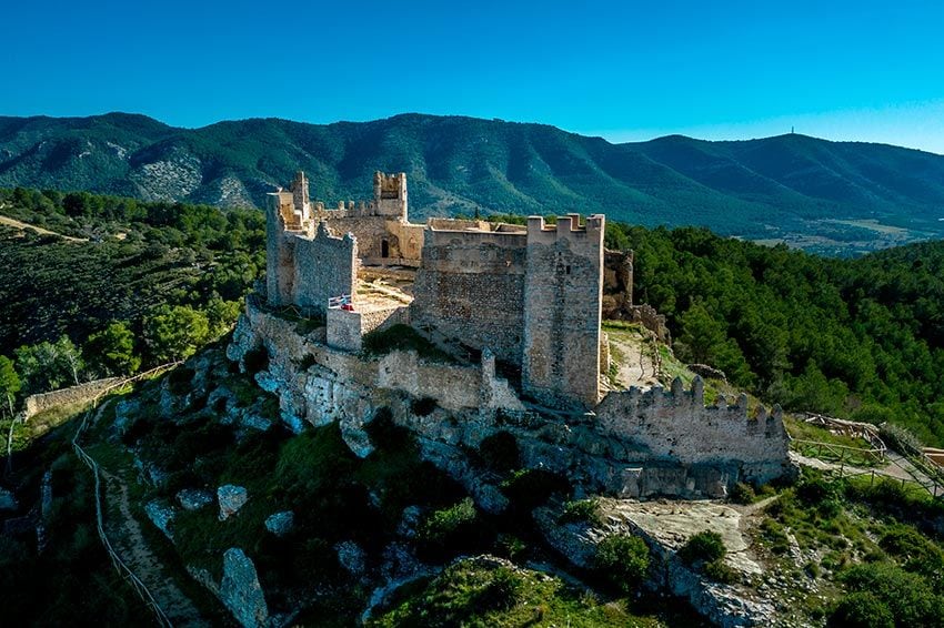 castillo-Xivert-castellon - Parque natural sierra de Irta