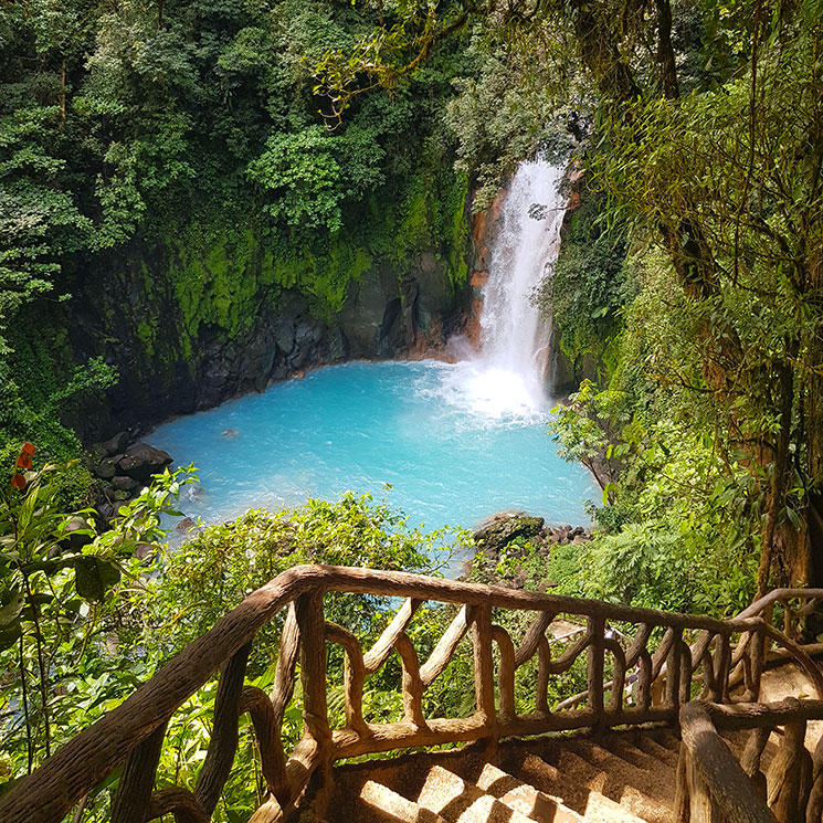 Cascadas increíbles en la naturaleza de Costa Rica