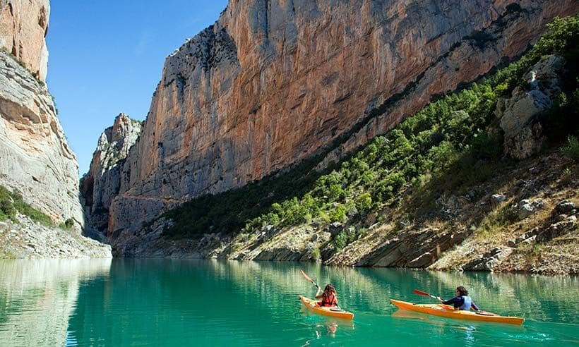 Cascada de experiencias para un verano en Lleida al aire libre