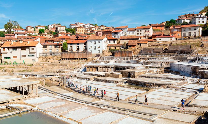 Álava insólita, el valle de Añana que en verano parece nevado