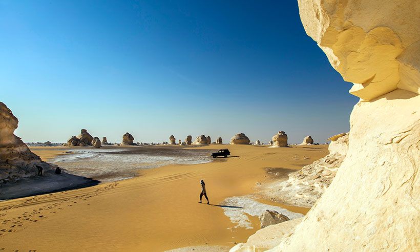Así es el Desierto Blanco, la joya natural más asombrosa de Egipto