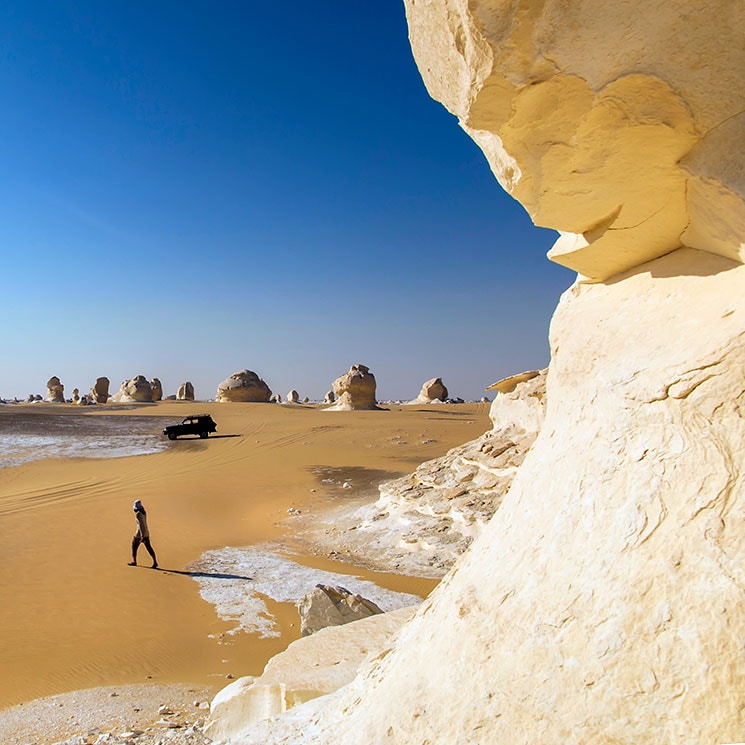 Así es el Desierto Blanco, la joya natural más asombrosa de Egipto 