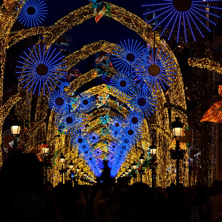 Las ciudades españolas que más brillan esta Navidad
