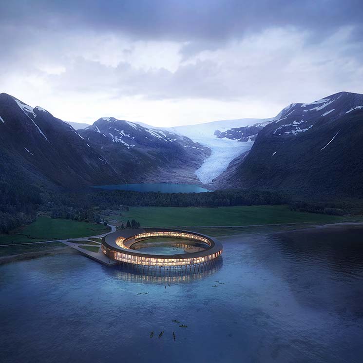 El hotel más ecológico del mundo, pura energía positiva en el Ártico