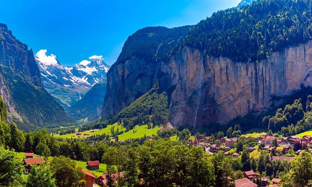 De cascada en cascada por el valle más bello de los Alpes suizos