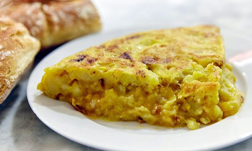 Pincho de tortilla de patata