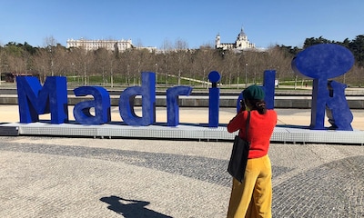 Las letras gigantes de Madrid, el nuevo «place to go» para hacerte la foto