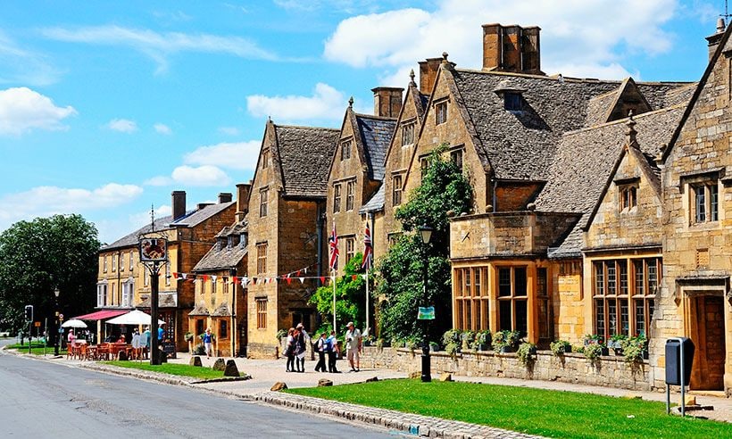 Broadway, un bucólico pueblo de postal en la campiña inglesa