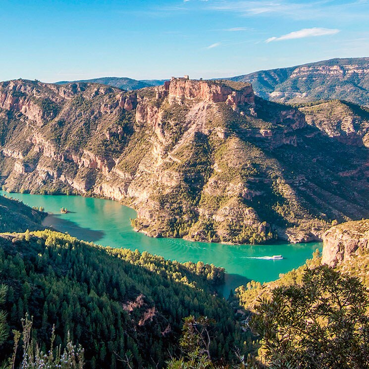 Ruta fluvial por los cañones del Júcar, la cara más insólita de Valencia