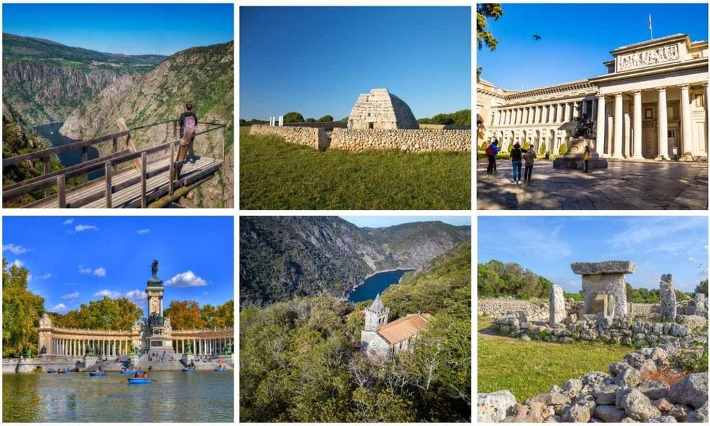 ¿Sabes qué tres candidatas españolas se postulan a Patrimonio de la Humanidad?