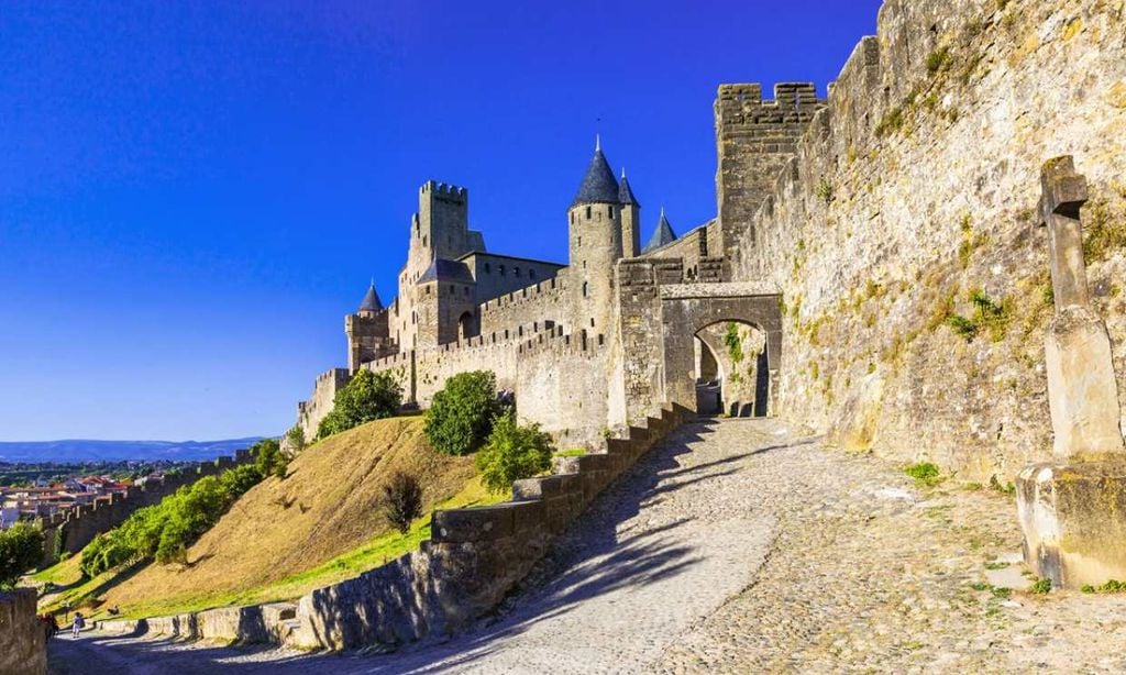 Castillo de Carcassonne, Francia