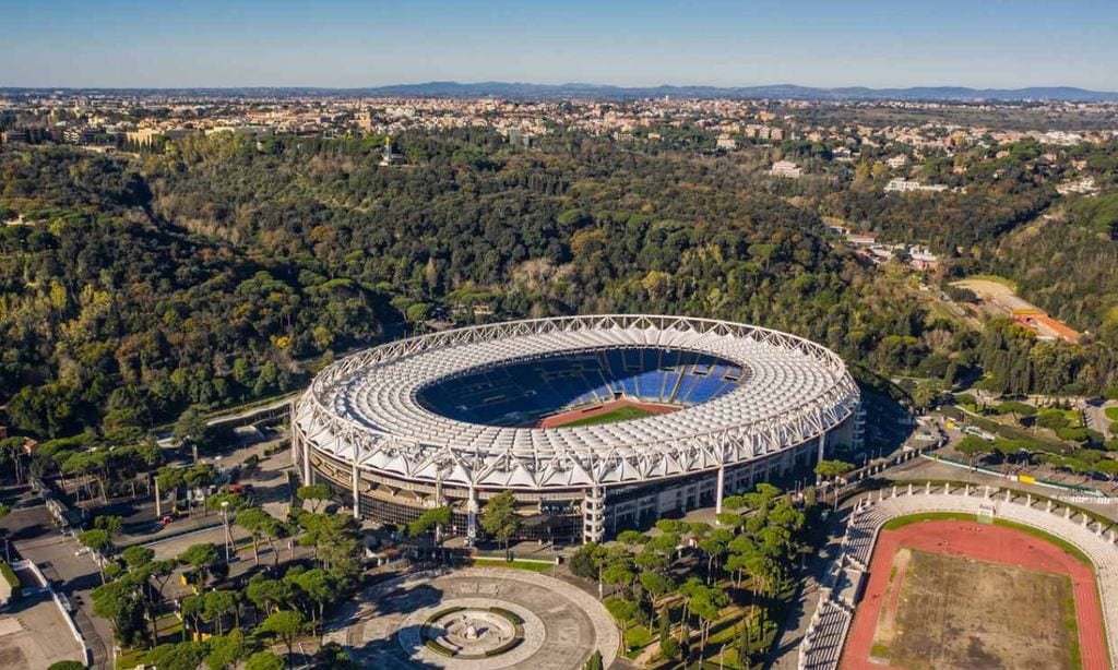 Estadio Olímpico de Roma, sede de la Eurocopa