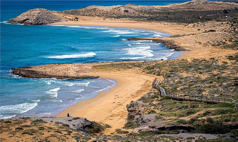 Una ruta para ‘nature lovers’ por la costa de Murcia en 9 paradas