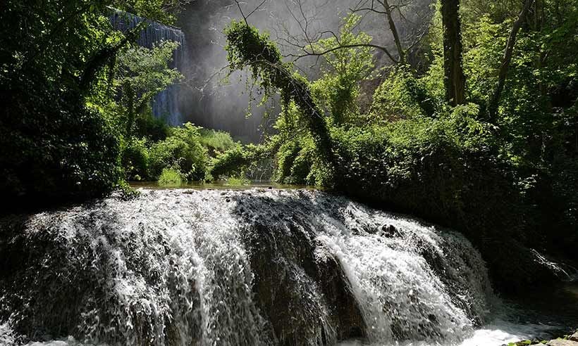 Monasterio de Piedra, cascada Baño de Diana