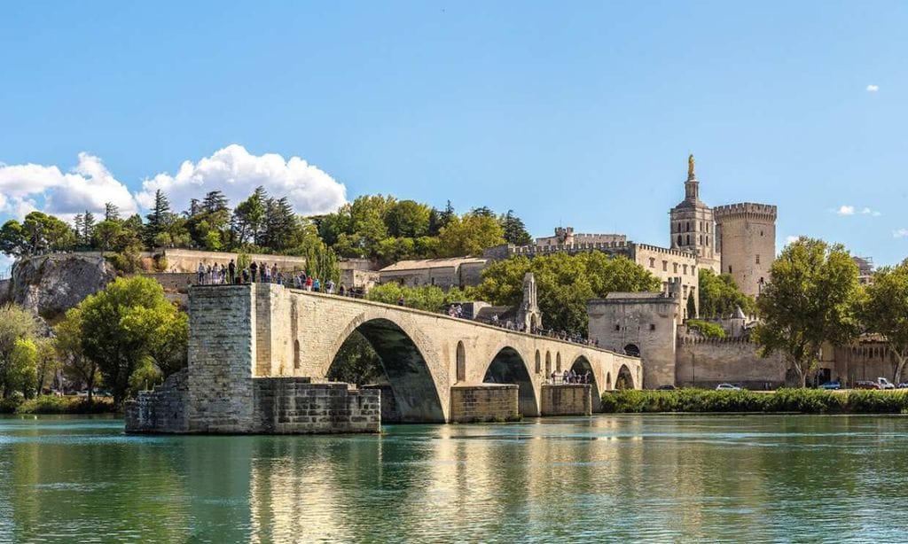 Puente Saint Benezet en Aviñón