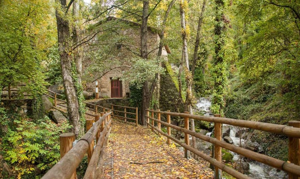 El Molino en Baños de Montemayor, valle de Ambroz, Cáceres