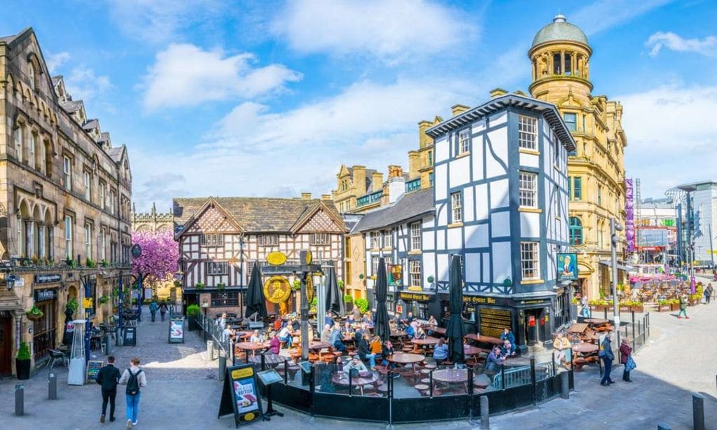 Shambles square en Manchester