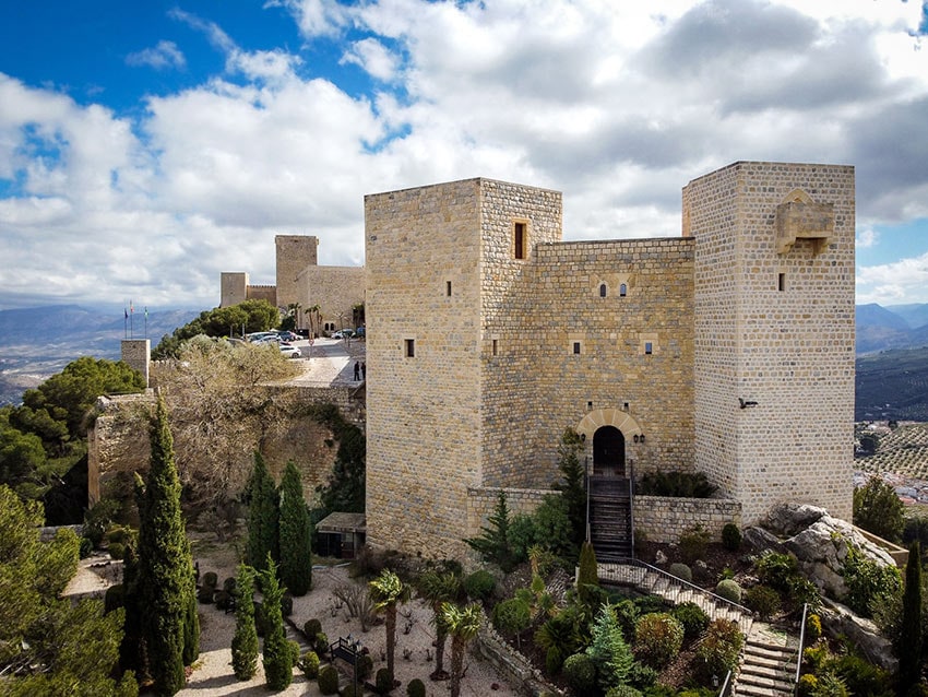 Parador de Jaén ubicado en un castillo