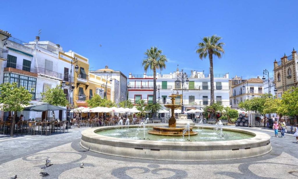 Plaza del Cabildo en Sanlúcar de Barrameda.