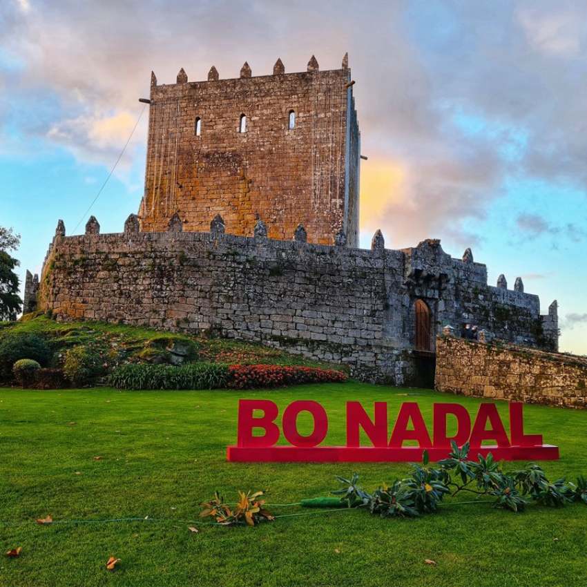 Navidad en el castillo de Soutomaior, Pontevedra
